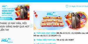 Chương trình khuyến mãi và ưu đãi RGbet